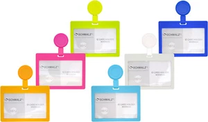 Soporte para tarjetas con yojo de identificación soporte para forfait funda de identificación plástico tarjeta de fábrica - Imagen 1 de 13