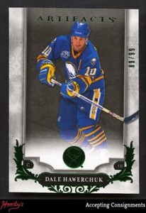 2018-19 Artifacts Emerald #158 Dale Hawerchuk 89/99 SABRES