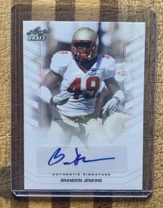 2013 Leaf Draft Auto BRANDON JENKINS Rookie Card RC #BA-BJ1 - Picture 1 of 2