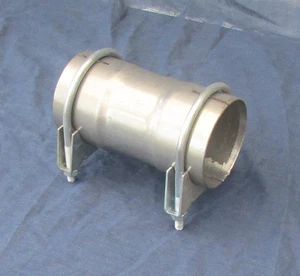 Exhaust Sleeve Pipe Repair Connector - 304 Stainless - 76 x 150mm - Picture 1 of 1