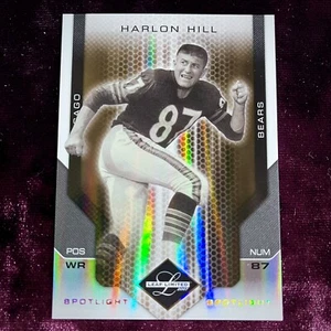 Harlon Hill 2007 Leaf Limited Gold /32 MINT Bears Jersey Alabama Ditka Refractor - Picture 1 of 4