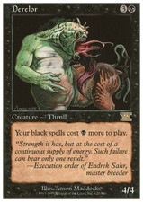 Magic the Gathering MTG Derelor (120) Sixth Edition   LP