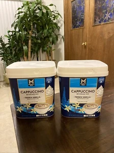 ** 2er Pack ** Member’s Mark Französische Vanille Cappuccino Getränkemischung (48 Unzen)~12/2026. - Bild 1 von 8