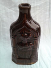 Original stoneware Queen Victoria Duchess of Kent spirit reform flask c1850-1870