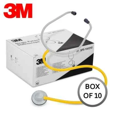 Caja de 10 estetoscopio de un solo paciente 3M para adultos Foto 1 de 2