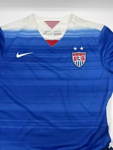 Nike Team USA USWNT Soccer 2015 Jersey Women's MEDIUM slim fit soccer football - Picture 1 of 11