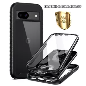 Custodia robusta antiurto per Google Pixel 8a con protezione schermo - Foto 1 di 10
