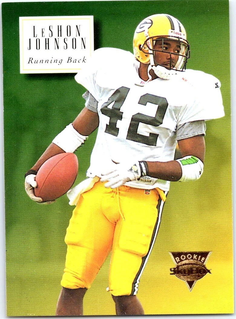 1994 SkyBox Premium #18 LeShon Johnson Inside the Numbers
