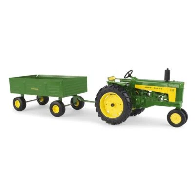 Ertl 1:16 Scale John Deere 730 Tractor w/Barge Wagon - Image 1 of 2