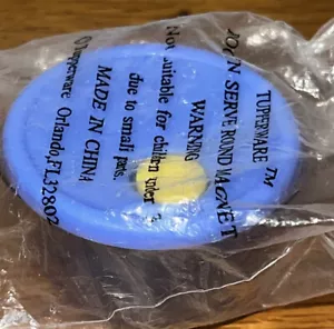 Tupperware ROCK N SERVE BLAU Magnet Gadget Miniatur Zwerg Neu - Bild 1 von 11