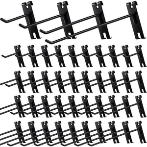 40 Pack Gridwall Hooks Heavy Duty Display Hooks for Grid Wall Grid Wall Hange... - Picture 1 of 7