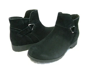 TEVA SEGUNDO DAMEN STIEFELETTEN WILDLEDER SCHWARZ US 6,5 /UK4,5/EU37,5 - Bild 1 von 7