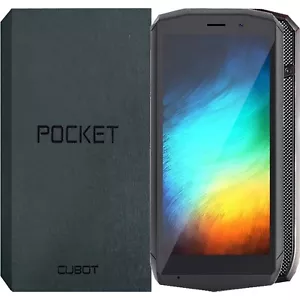 Cubot Pocket 4G/LTE Black 64GB + 4GB Dual-SIM Factory Unlocked OEM NEW - Picture 1 of 4