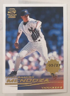 2000 Pacific Crown Collection - Premier Date - Ramiro Mendoza - #102 - NrMt+ - Image 1 of 4