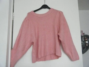 Brave Soul Women's Pink Oversized Knit Jumper Size XS j5 - Picture 1 of 4