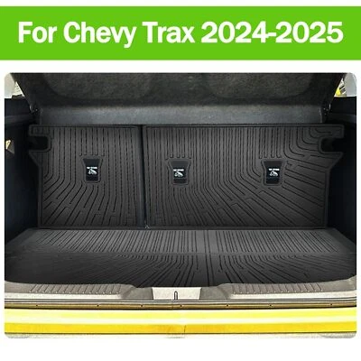 Trunk Mat for Chevrolet Trax 2024 2025 Backrest Mat Trunk Cargo Liner TPE - Imagem 1 de 4