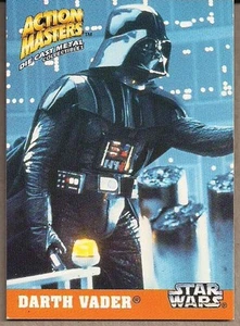 STAR WARS ACTION MASTERS DIE CAST METAL KENNER 1994 TARJETA PROMOCIONAL DARTH VADER - Imagen 1 de 1