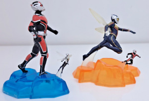 2 Disney Store WASP & ANT-MAN FIGURINE Cake TOPPER AVENGERS Marvel Toy