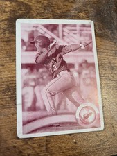 Carlos Perez 2011 Topps Pro Debut Pink Printing Plate 1/1