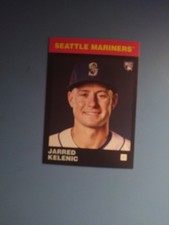 2021 topps 582 montgomery club Jarred Kelenic RC Seattle Mariners