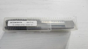 Qualtech Carbon Steel Taper Hand Tap, DWTT1-1/8-12 1"-8 threads per inch - - Picture 1 of 3