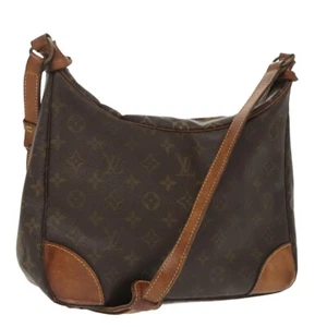 LOUIS VUITTON Monogram Boulogne 30 Shoulder Bag M51265 LV Auth 99877 - Picture 1 of 22
