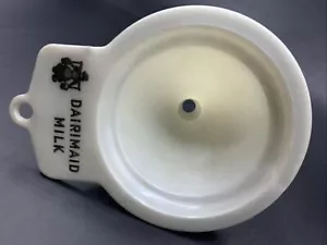Dairimaid Milch Kunststoff Trichter Werbung USA Vintage - Bild 1 von 3