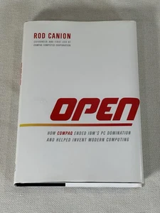 OPEN by Rod Canion - Hardcover with Dust Jacket, 1st Edition 2013, SIGNED - Picture 1 of 10