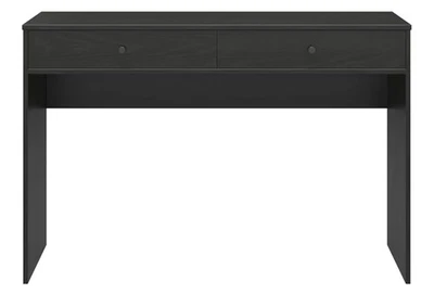Ameriwood Home The Loft 2-Drawer Desk, Black Oak - Image 1 of 3