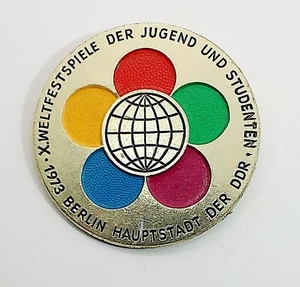 DDR Abzeichen X. Weltfestspiele Jugend & Studenten 1983 Berlin - Picture 1 of 2