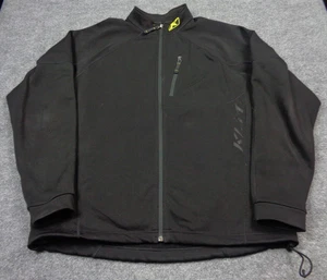 Klim Jacke Herren M schwarz Full Zip Mock Neck Motorrad Taschen Logo Outdoor - Bild 1 von 11