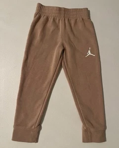 Jordan Kids Brown Sweatpants Size 3-4Y - Picture 1 of 3