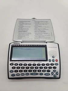 Franklin BES-1850 Merriam Webster Spanisch-Englisch sprechendes Wörterbuch FUNKTIONIERT - Bild 1 von 4