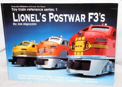 Lionel's Posguerra F3's Joe Algozzini Juguete Tren Referencia Serie Fuera de Impresión C-8 Foto 1 de 4