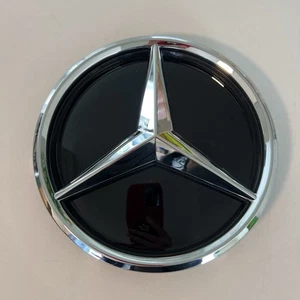 For Mercedes Benz E 2016-2019 W213 Front Grille Badge Silver Mirror Star Emblem - Picture 1 of 1