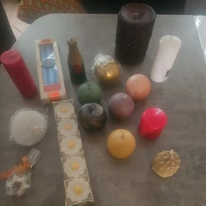 kerzen konvolut verschiedene Wachskerzen ,Schwimmenkerzen... - Bild 1 von 10