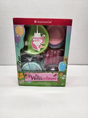 Juego de golosinas de cumpleaños American Girl WellieWishers usado Foto 1 de 4