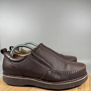 Samuel Hubbard Zapatos Para Hombres 9 W Escapada Mocasines Sin Cordones Marrón Portugués - Imagen 1 de 8