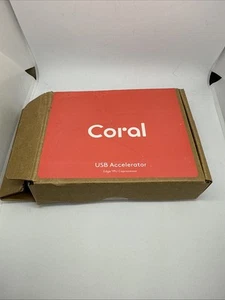 NEW Google Coral AI USB ML Accelerator, Edge TPU Coprocessor $80 - Afbeelding 1 van 5