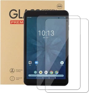 2 Pack Tempered Glass Screen Protector For Walmart Onn 8 2024 8 Inch Clear  - Picture 1 of 5