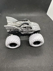 Sale Rare Dragon White & Black Monster Jam Monster Truck - Picture 1 of 3