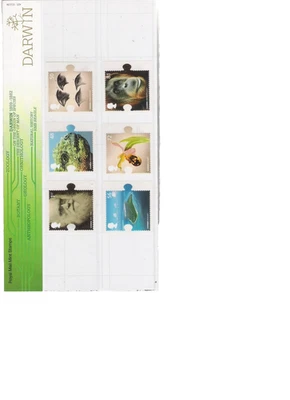 2009 ROYAL MAIL PRESENTATION PACK CHARLES DARWIN INCLUDING THE MINI SHEET  - Image 1 of 2