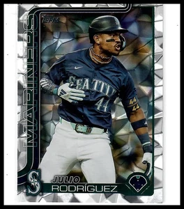 2025 Topps #266 Julio Rodríguez Diamante Lámina Seattle Mariners - Imagen 1 de 2