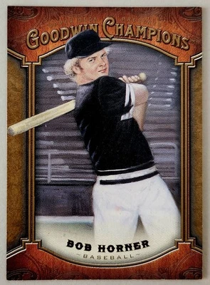 Bob Horner Atlanta Braves 2014 Upper Deck Goodwin Champions #66 - Image 1 of 2