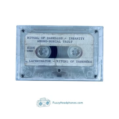 Lachrymator ‎– Ritual Of Darkness Cassette Tape (1992) PROMO Death Metal TESTED - Image 1 of 4