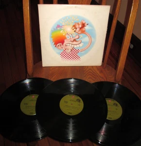 GRATEFUL DEAD EUROPE 72 3 LP SET NM/EX- US WARNER BROTHERS VINYL CLASSIC ROCK - Picture 1 of 9