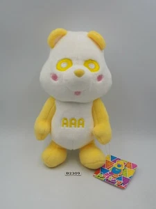 AAA Panda Bear B2309 Yellow Furyu Poseable Plush 7" Stuffed TAG Toy Doll Japan - Picture 1 of 8