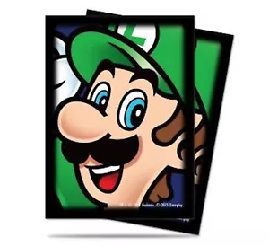 Packung (65) Ultra Pro Super Mario Bros TCG Deck Schutzhüllen NES - Luigi - Bild 1 von 1
