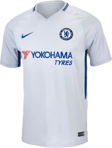 Nike MEN'S 2017-2018 CHELSEA Away Jersey SIZE SMALL BRAND NEW Futbol Soccer - Picture 1 of 2