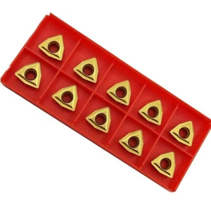 10Pcs WCMX06T308R BP010 CNC carbide cutting tool turning carbide insert lathe - Picture 1 of 8